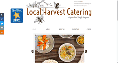 Desktop Screenshot of localharvestcatering.com